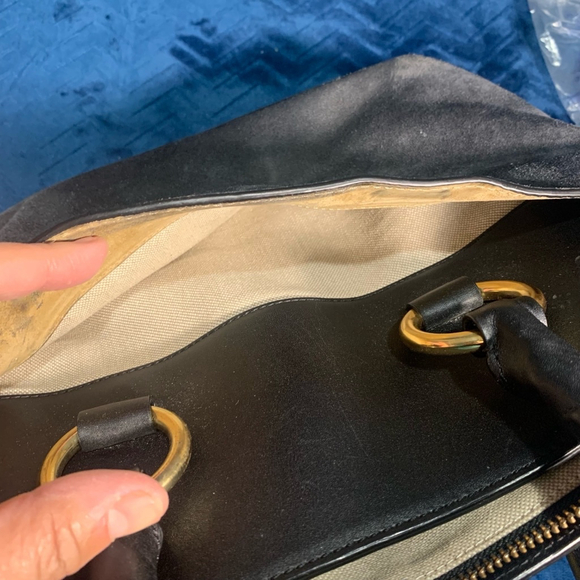 Exquisite Diane von Furstenberg Women's Handbag, Black & Beige - Picture 8 of 14